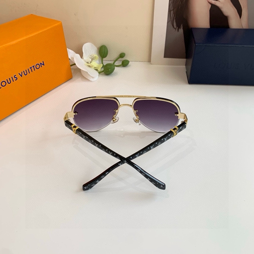 ルイヴィトンサングラス角部分ディテール